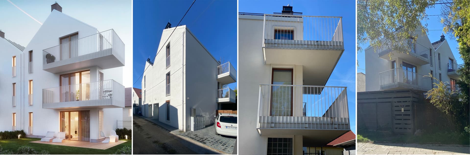 Budynek w zabudowie bliźniaczej